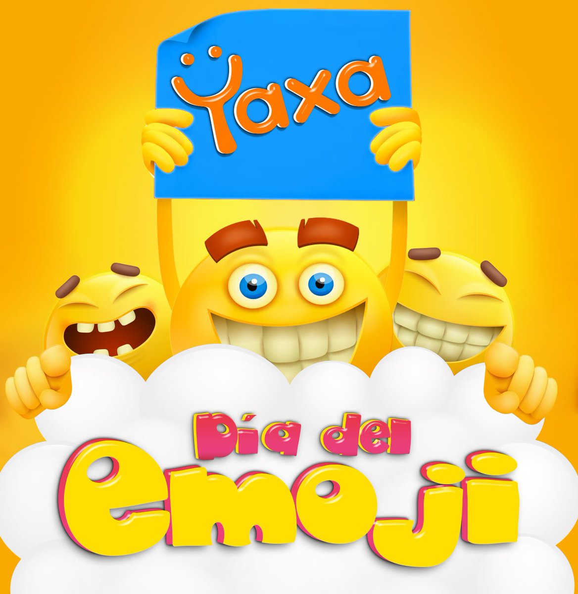Yaxaco's tweet photo. 🤣 Risas 😂, miedo 😱, tristeza ☹, suspenso 😮, amor 😍, lagrimas 😭.... En la vida hay un emoji para cada situación, cómo en #Yaxa hay productos para cada ocasión 🤩 ¿Cuál es el emoji que más te define hoy en el #DíaMundialDelEmoji?  #PiensaEnYaxa #WorldEmojiDay #YaxaWorld https://t.co/fljPKZEvYl