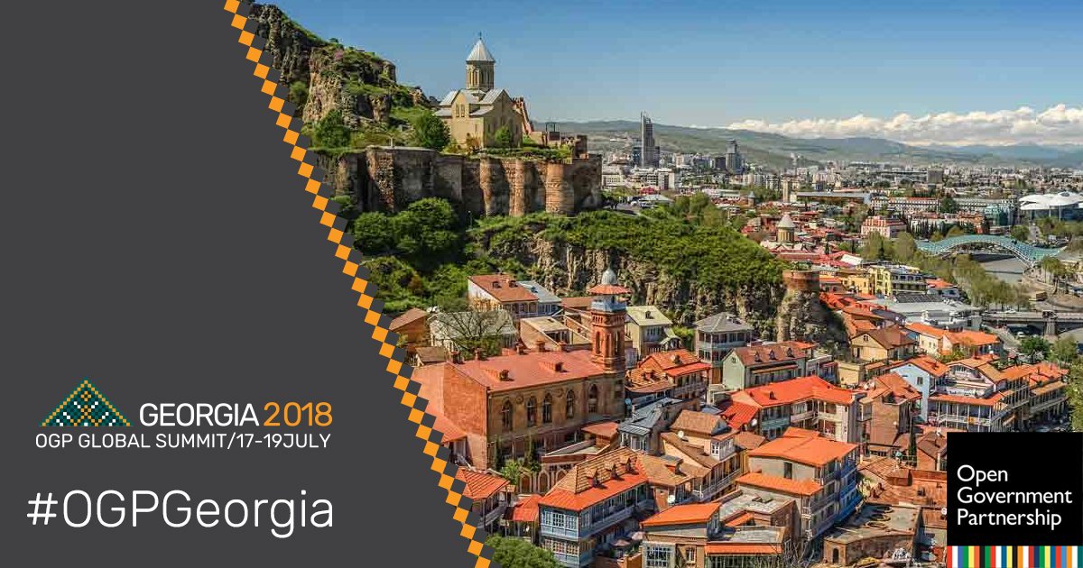 socialtic's tweet photo. Hoy inició la 5º Cumbre Mundial #OGP @opengovpart en Tbilisi, Georgia 🇬🇪 con el día de sociedad civil; sigue:
- la agenda del encuentro: https://t.co/xMdG6VurKp
- las actualizaciones desde el HT #OGPGeorgia y las cuenta de @opengovpart @GobAbierto_MX
#GobiernoAbierto #CSODay https://t.co/d0I6OLWhJk