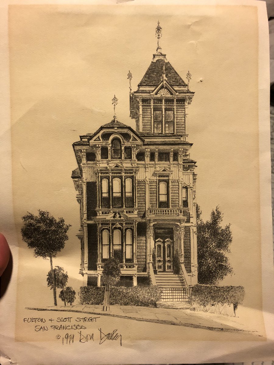 Check out my journey from this drawing to when I actually got to visit the Westerfeld House in San Francisco! koonagi.com/blog/2018/6/20… #art #westerfeldhouse #history #SanFrancisco #drawing #whoisthisartist