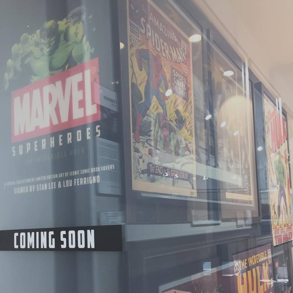 castle_brighton's tweet photo. We are incredibly lucky to have a smashing new collection due to be launched very soon. Don’t miss out on seeing this collection though, you won’t like this guy when he’s angry!!! #castlefineart #brightonart #marvel #brighton https://t.co/XnFtr8g8bH
