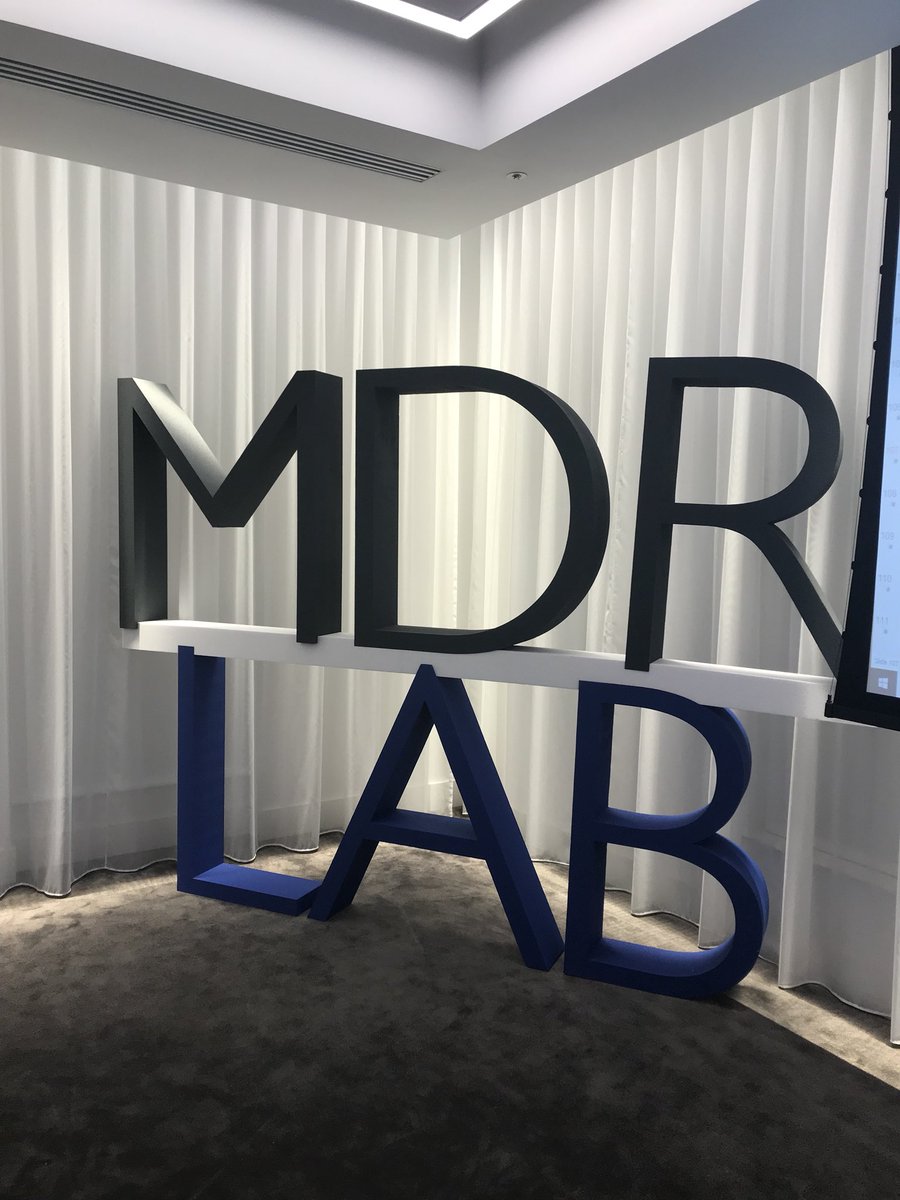 LMarks's tweet photo. Getting ready to go at MDR LAB Demo Day with @mishcondereya #mdrlab #mdrtech https://t.co/5aY4XEYRgP
