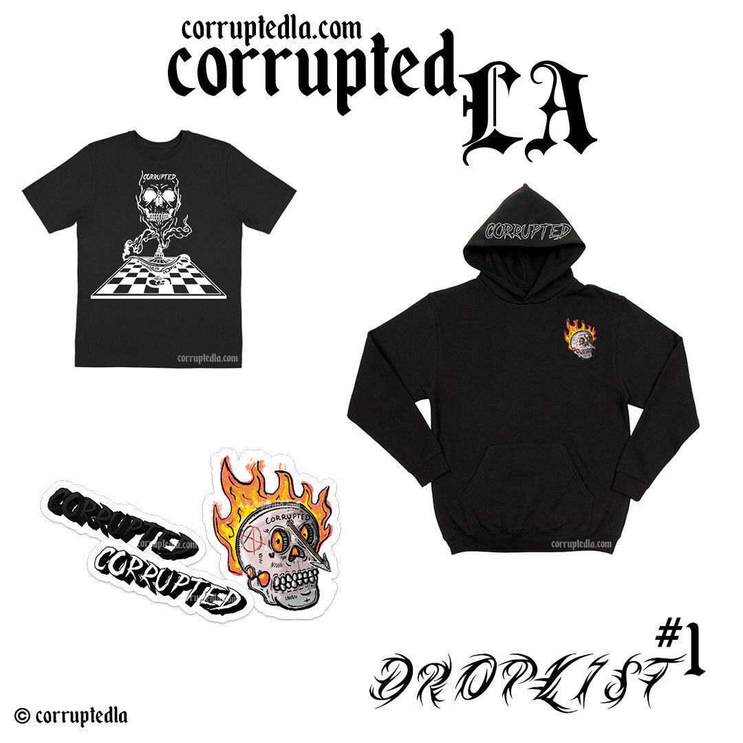 corruptedLA's tweet image. soon - corruptedla.com