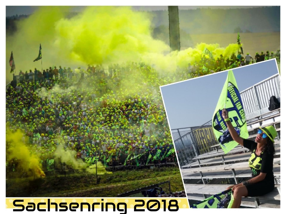 ALE_KTO's tweet photo. I'm still that much in Motogp-mode that early this morning I said something odd to my hubby, so he asked me: "Really?!?" and I went: "Wheelie, wheelie!" 🙈 #fanissues But then again, it's quite understandable after such a blast🔥💣💛 @fanclubVR46 @ValeYellow46 @SRMSachsenring https://t.co/N9aDmnFNfo