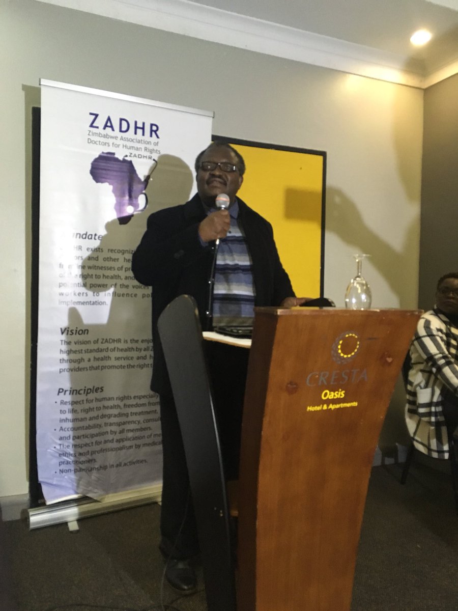 CompassZimbabwe's tweet photo. Dr Madzorera from @MDCAlliance Speaking to their health policy #HIV @AdvocatesZim ZimAidsnet @ZANUPF_Official @MDCAlliance @ZimbabweAIDSNet @rhrnzw @CitManifesto https://t.co/rRLFkxMKND