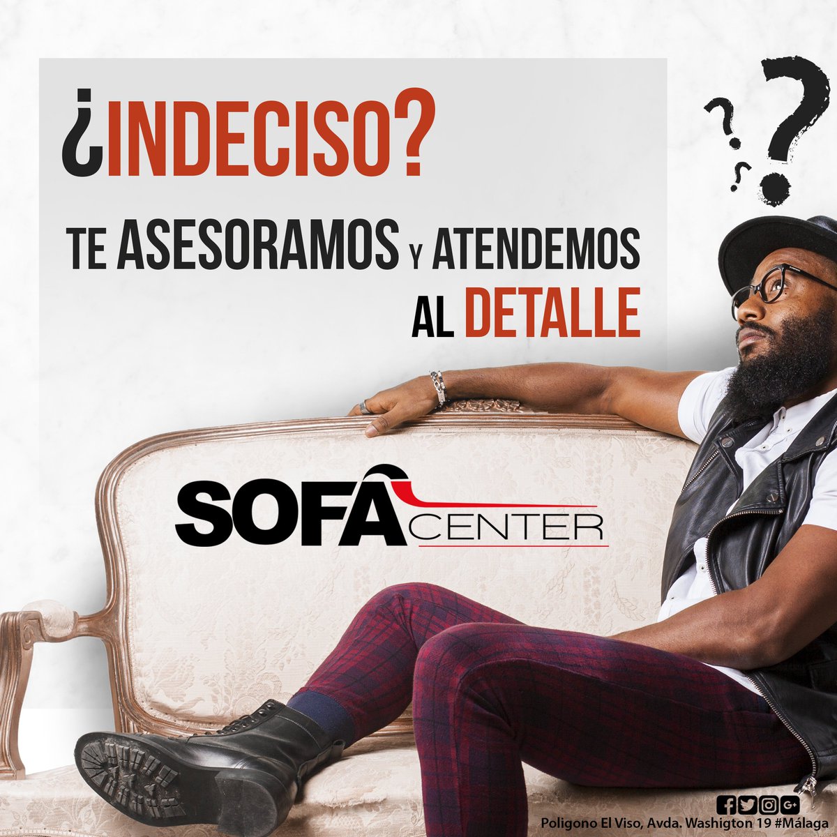 ¿Eres de l@s que necesitan mucha información antes de tomar una decisión? 🤔 Pues en #SofáCenter #Malaga ponemos toda nuestra #Experiencia y #conocimientos de las #tendencias a tu disposición para que tomes la decisión correcta y quedes satisfecho con tu compra👌 #decoracion