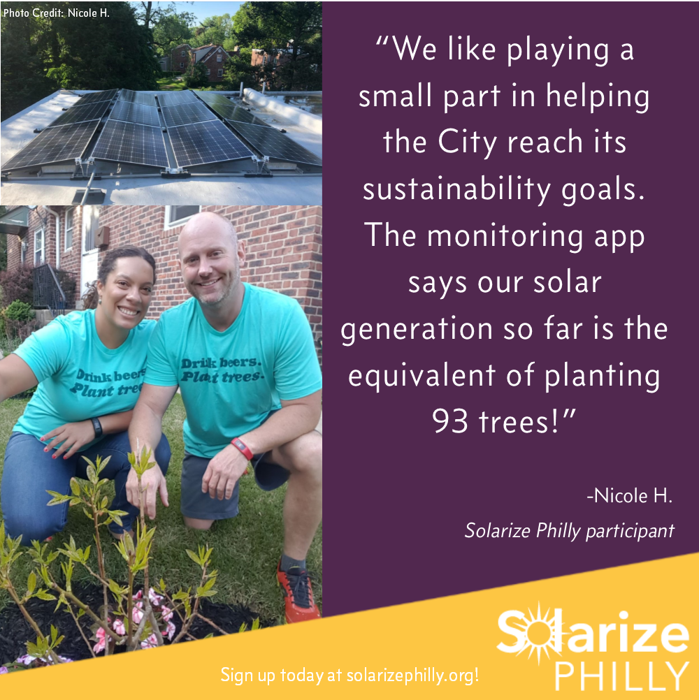 solarizephilly's tweet photo. How can you can take action on climate change &amp; save money?  Go solar at home with #SolarizePHL.

Only two weeks left to join! Deadline is July 31st!!

Sign up for a FREE solar proposal today at: https://t.co/u5ibbp0lsY https://t.co/POldwrIvPc