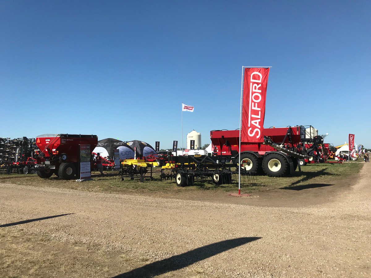 SalfordGroup's tweet photo. Day 1 of @AginMotion is underway! Visit us in the Salford booth 628 today through Thursday! #AIM18 #SKAg #WestCdnAg #ApplyRight https://t.co/vFupYKFSbH