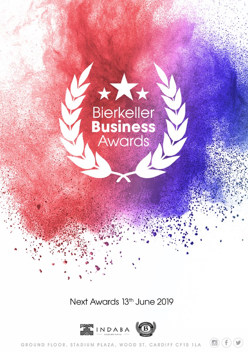 Nominations for the #BierkellerBusinessAwards 2019 open on 20th sept on the day of the @BkBusinessExpo so if you fancy being one of our winners next year watch this space! For sponsorship opportunites email zoefield@burningnightgroup.com #Southwales @CDFBierkeller @IndabaEvents