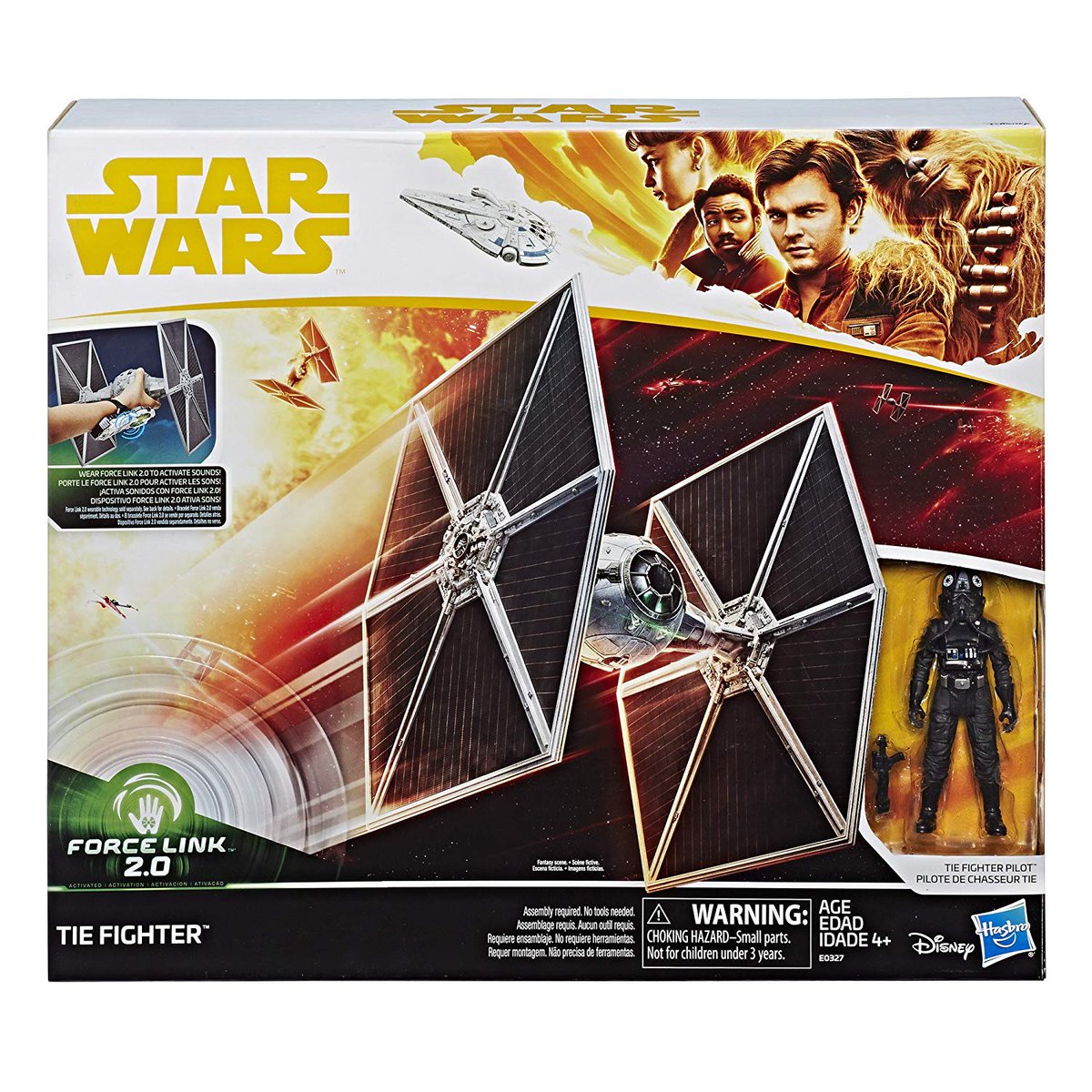 yak_face's tweet photo. New Force Link TIE Fighter Images | https://t.co/Gox1PxSoBv https://t.co/1IRLWI3Ln6 #hasbro #forcelink2 #soloastarwarsstory https://t.co/HKtwMF73rS