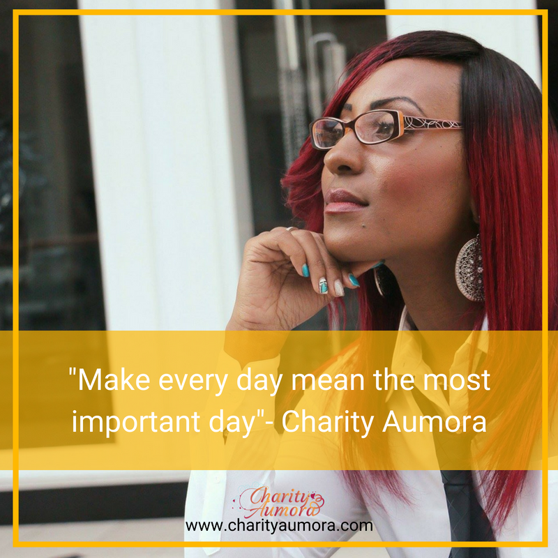 CharityAumora's tweet photo. "Make every day mean the most important day" #mompreneur #bmom #entrepreneur #ladypreneur #womaneur #momboss #onlinecoaching #onlinecourse #teaching #coaching #creatives #moms #mum #freeminicourse #freeworkshop https://t.co/IDK7HHKIn8
