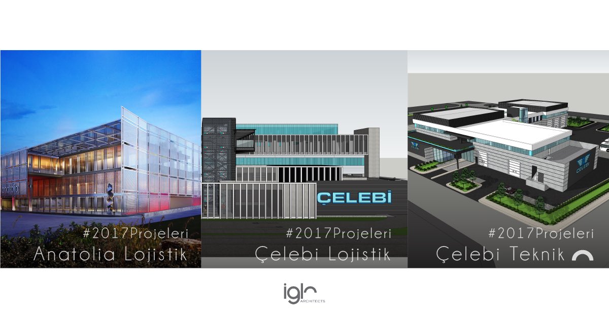 2017 de Hangi Projeleri Yapmıştık? Bunlardan 3'ü şöyle;
1-Anatolia Lojistik
2-Çelebi Lojistik
3-Çelebi Teknik
#igloarchitects #iglomimarlık #mimariyapı #mimariproje #proje #mimarlıkfirması #tasarım #dizayn