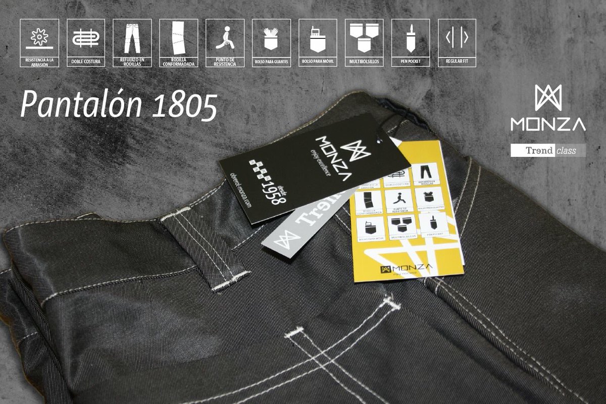 MonzadeObrerol's tweet photo. Otra de las novedades que están por llegar es un pantalón #TrendClass 👖🤩 https://t.co/vLqga4DNfn
La gama #TrendClass está ideada y fabricada para esos profesionales que se imaginan el futuro y piensan en cómo crearlo según sus ideas 😊 https://t.co/mnAH5ElPqa