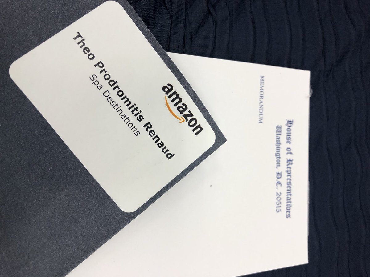 SpaDestination1's tweet photo. #primedaydc thank you @RepDennisRoss for listening! https://t.co/iaJ7g3vDIC