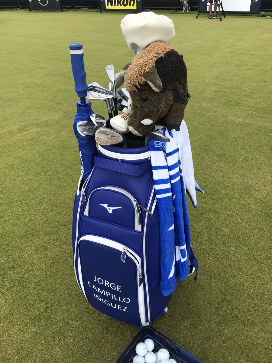 golfnation_'s tweet photo. Take a closer look at the @MizunoGolfEU equipment in the bag of @jcampillogolf this week! #MP18 #FliHi 2-Iron, #JPX900 Tour & #MP18 MB combo set, #S18 PW 👍 #JorgeCampillo #Mizuno #TheOpen https://t.co/doyCvRPQtc