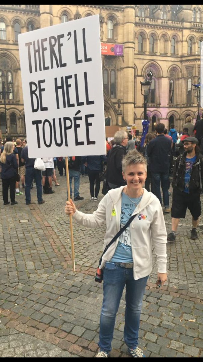 emmaketterer's tweet image. I went to the #stoptrumpprotest  in Manch ester on Fri and it gave me hope :)