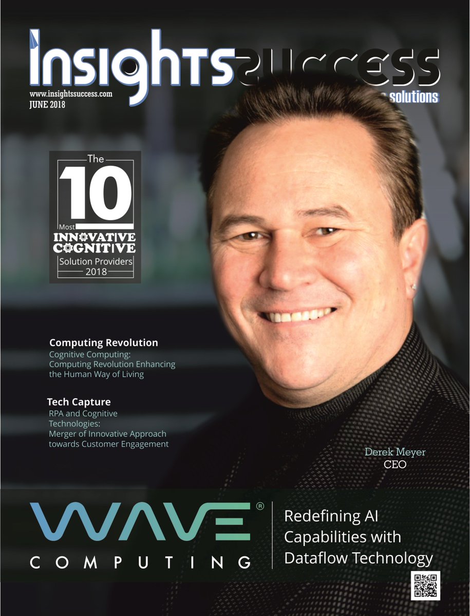 insightssuccess's tweet photo. Redefining #AI_Computing with #Dataflow_Technology @wavecomputing #Derek_Meyer #Innovative_Cognitive_Solution_Provider https://t.co/KLr1WFLE4N https://t.co/VGxjFGT9u3