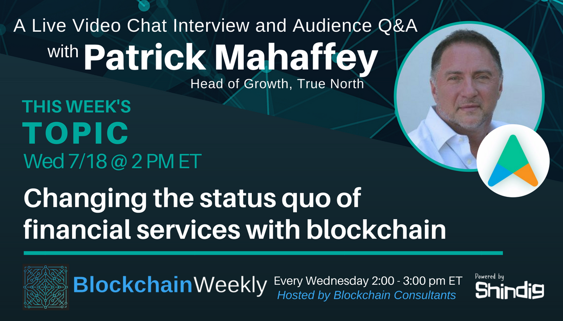 brian_samson's tweet photo. Check us out tomorrow on the Blockchain Podcast! Some great insight into blockchain within Financial Services. @TrueNorth_Tech @ShindigEvents https://t.co/WhoppjIufU