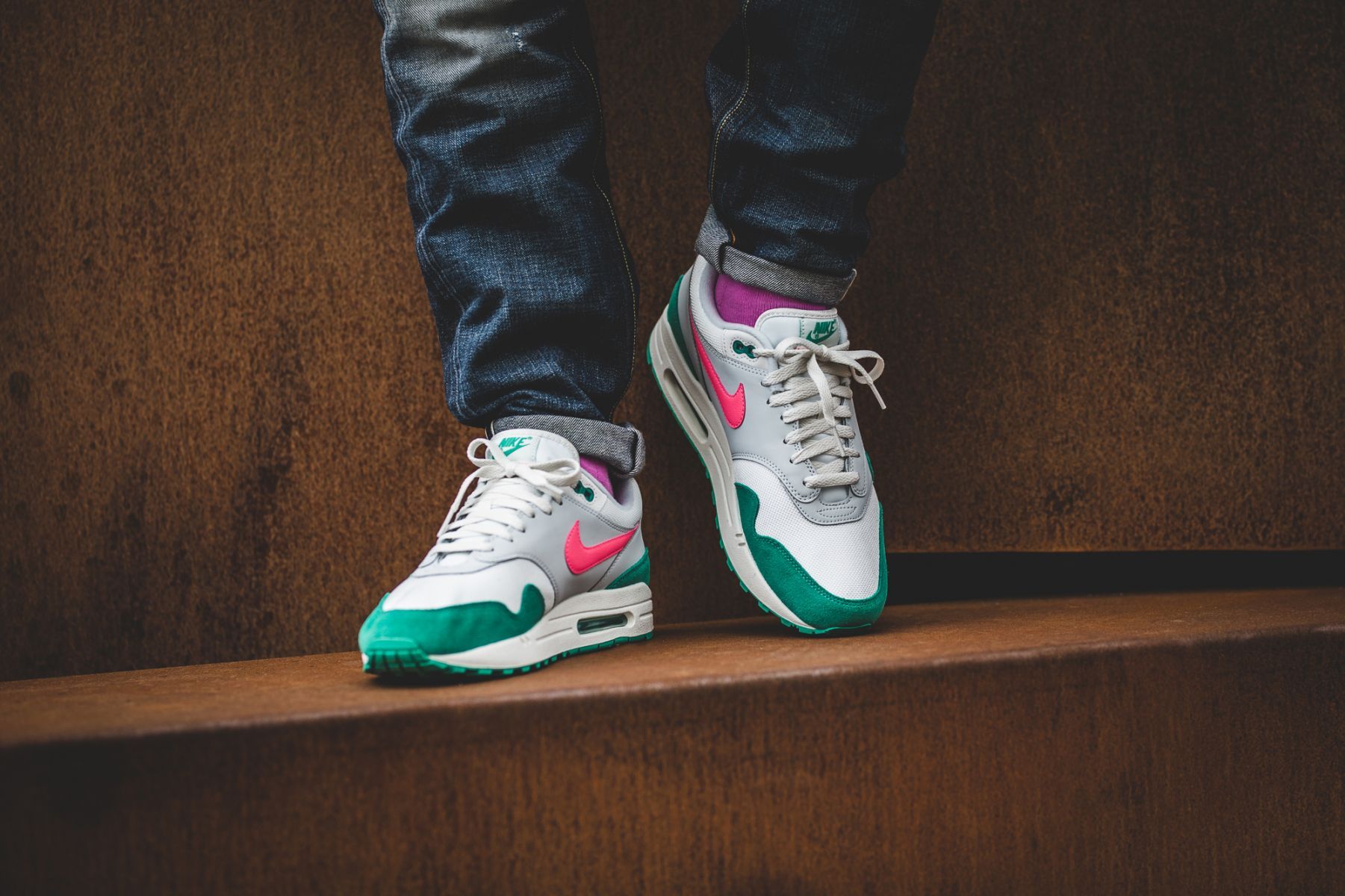 air max 1 watermelon on feet