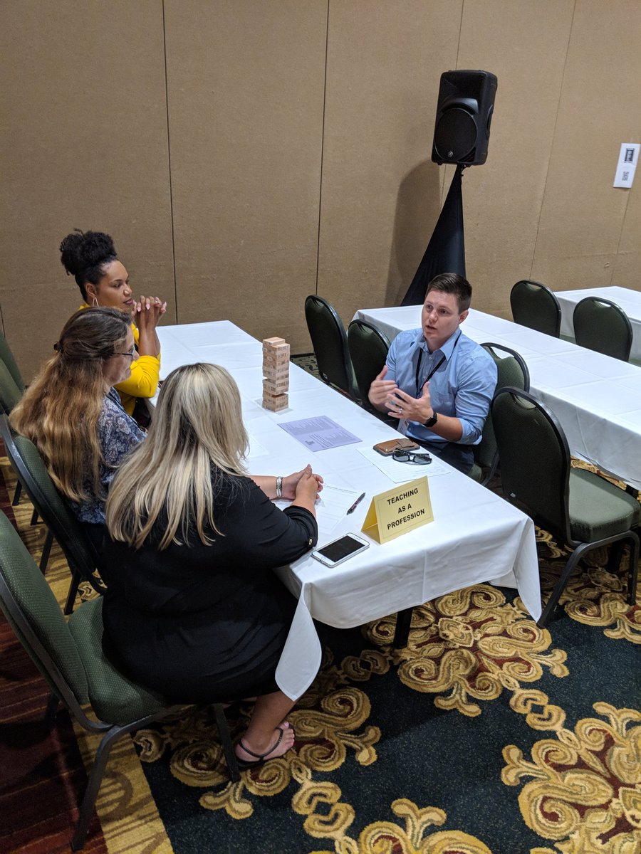 GCPSCTE's tweet photo. Jenn Lopez and Monica Ebelhar present on connecting personal experiences, technology, and content in food science classrooms at #GACTE2018 #TakingCareOfBusiness #CTE #PromiseofGwinnett 👨‍🍳👩‍🍳🍳 https://t.co/rr0YLWPMEA