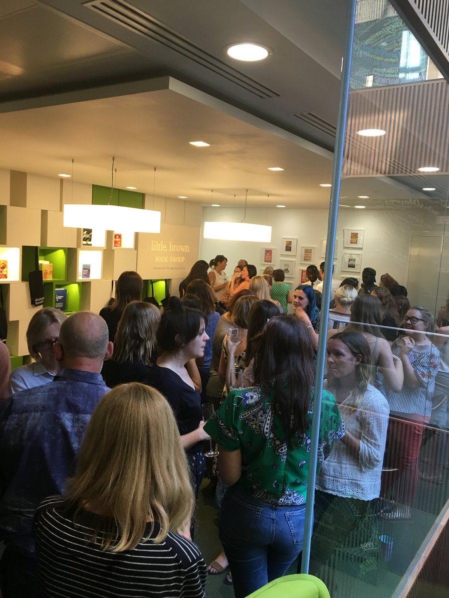 dialoguepub's tweet photo. Impressive turnout from @LittleBrownUK for @dialoguebooks launch day! #SparkingtheConversation #DialogueBooks https://t.co/4JiDsgZMft