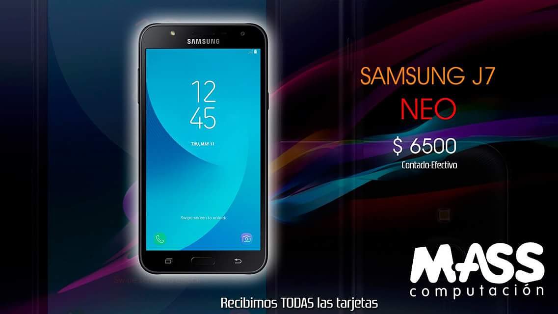 masscomputacion's tweet photo. El Samsung Galaxy J7 Neo tiene pantalla de 5.5" con resolución de 720 x 1280 pixels. 
procesador Octa-core 1.6GHz, 2GB de memoria RAM.16GB de sd
Por consultas comunicate con nosotros !!
Telefono fijo : (0351) 4257592
Whats app : 351 2808301
Facebook : MASS COMPUTACION https://t.co/SYg34p0ESH