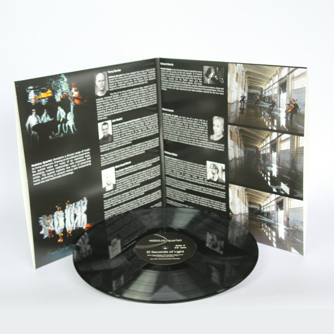 Duplion's tweet photo. 12 Seconds of Light by @ModulusQuartet
12" Vinyl and CD Package, Proudly #pressed &amp; #packaged by #duplion

#modulusquartet #lovemusic #lovevinyl https://t.co/2Ljwe0PA4K