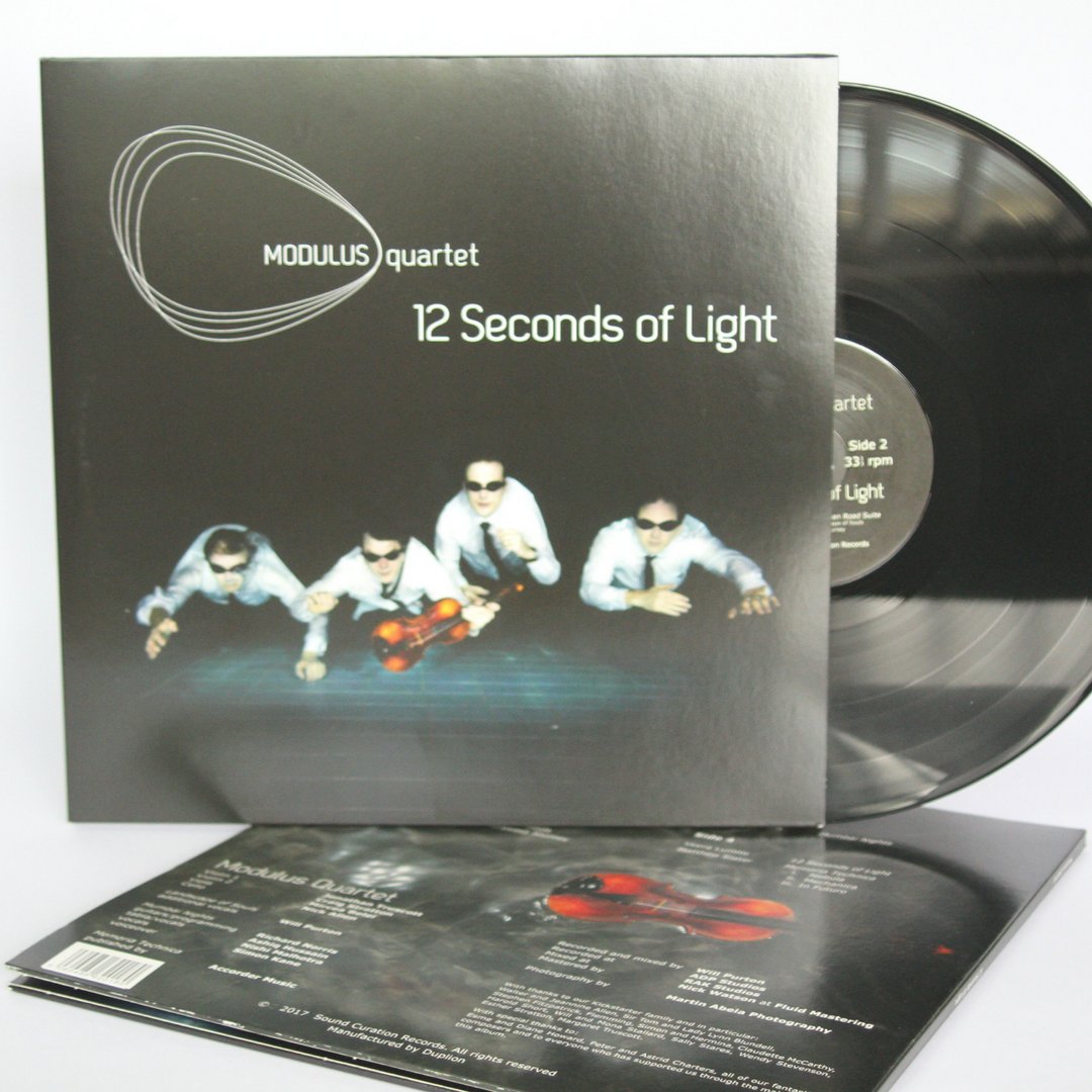 Duplion's tweet photo. 12 Seconds of Light by @ModulusQuartet
12" Vinyl and CD Package, Proudly #pressed &amp; #packaged by #duplion

#modulusquartet #lovemusic #lovevinyl https://t.co/2Ljwe0PA4K