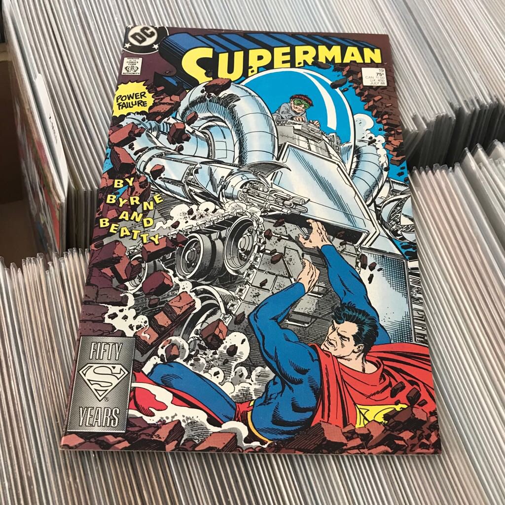redflackcomics's tweet photo. En la tienda: Superman #19 (DC, 1988) #comic #comics #redflack #redflackcomics #malasaña #Superman #ManofSteel #PsiPhon #Dreadnaught #LoisLane #JimmyOlsen #CatGrant #SarahOlsen #MaggieSawyer #ThaddeusKillgrave #GretchenKelley #LexLuthor #Supergirl #JohnByrne #DC #1988 https://t.co/y30UcxsGSw