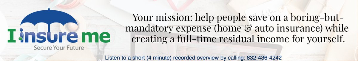 lonnieg's tweet image. Why THIS, why YOU, why NOW? Call 832-436-4242 for a short (4 minute) recorded overview.