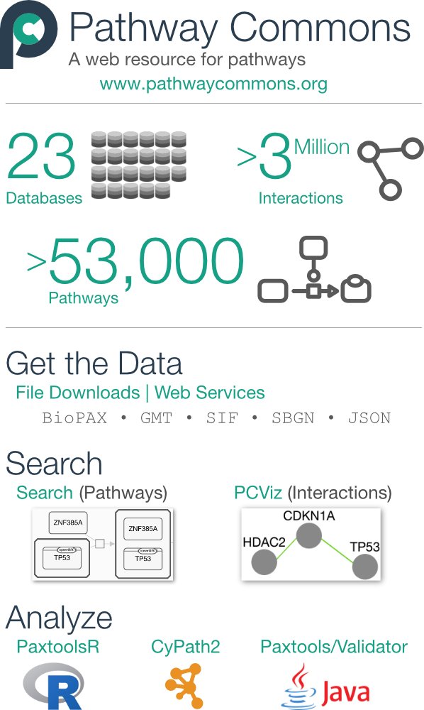 Version 10 of Pathway Commons is online! Over 53 000 pathways, 3 million interactions from 23 sources. #pathways pathwaycommons.org