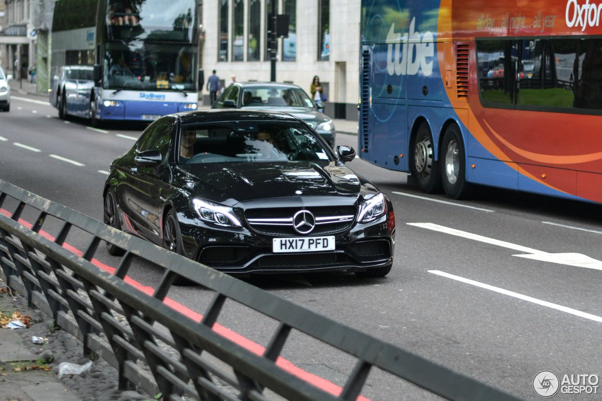 Mercedes-AMG C 63 S Coupé C205 spotted in London! tinyurl.com/yb4twtes