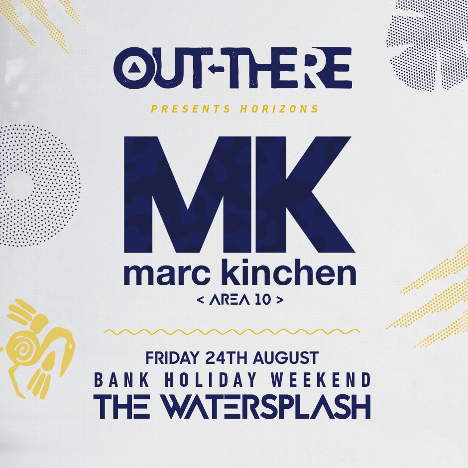 @togetherpaties @outherejersey play Host to <a href="/MarcKinchen/">MK (Marc Kinchen)</a> at <a href="/TheWatersplash/">Watersplash Jersey</a> for a Bank Holiday Friday roadblock in Jersey !! Tix > out-there.eventbrite.com