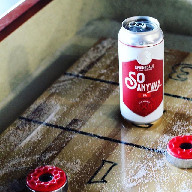 springdalebeer's tweet image. New Batch Of 'So Anyway...' out this week!
Enjoy this NE style IPA hopped with Denali, Eureka and Comet on Draft at the Barrel Room of Cans to go 7%ABV #inhopswetrust #neipa #hazyipa ift.tt/2uDJlrr
