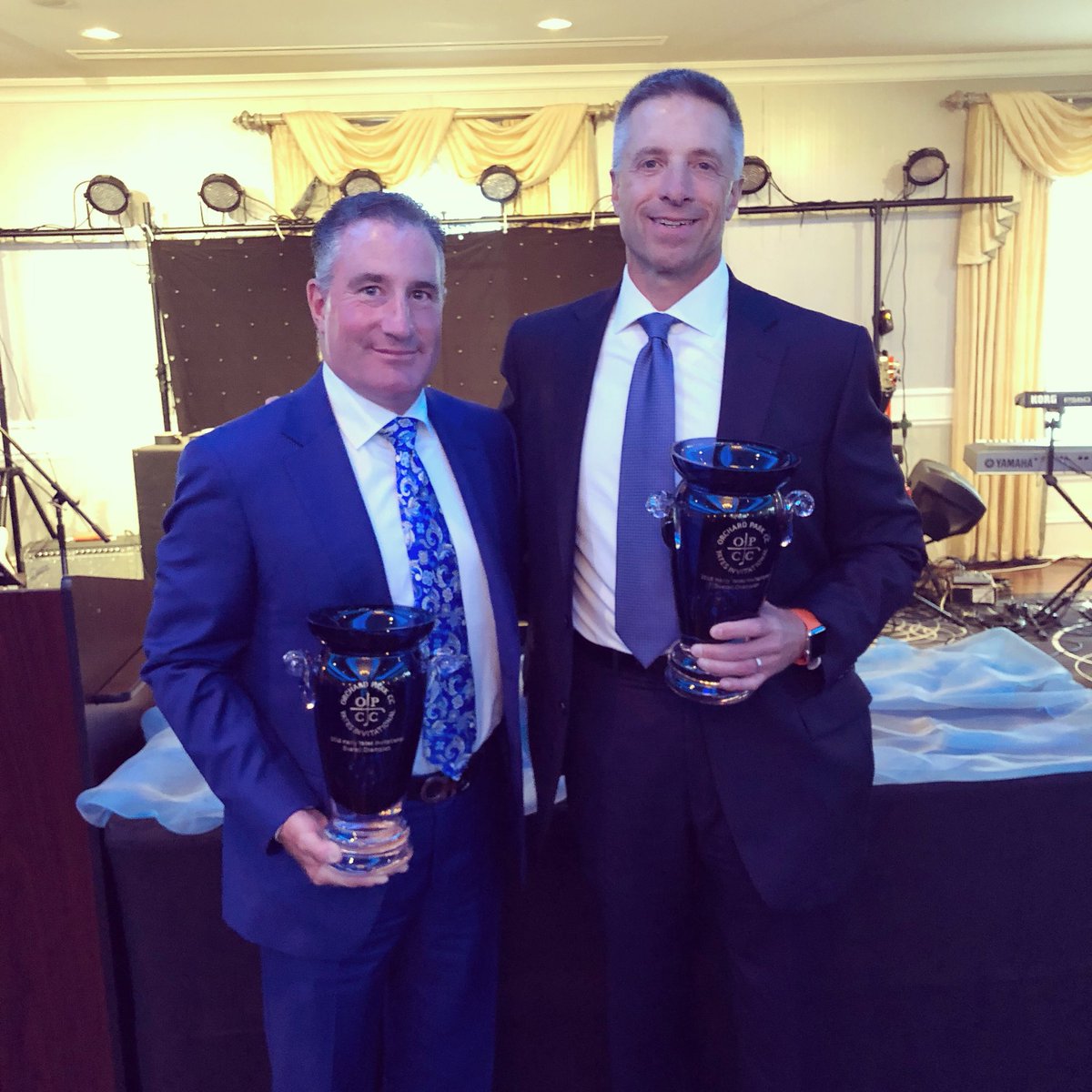 Congratulations to Joe Segarra (left) and Jim Deuschle (right) on winning the 67th Harry Yates Invitational with a three day net score of 186! Great playing gentlemen! Thank you to everyone who participated!