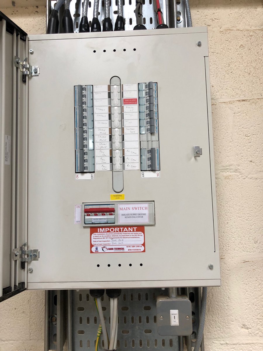Barrtec's tweet photo. ⁦@Barrtec⁩ ⁦another ⁦@hageruk⁩ installation complete &amp; tested always a pleasure #hagergang https://t.co/Q79TalDSyI