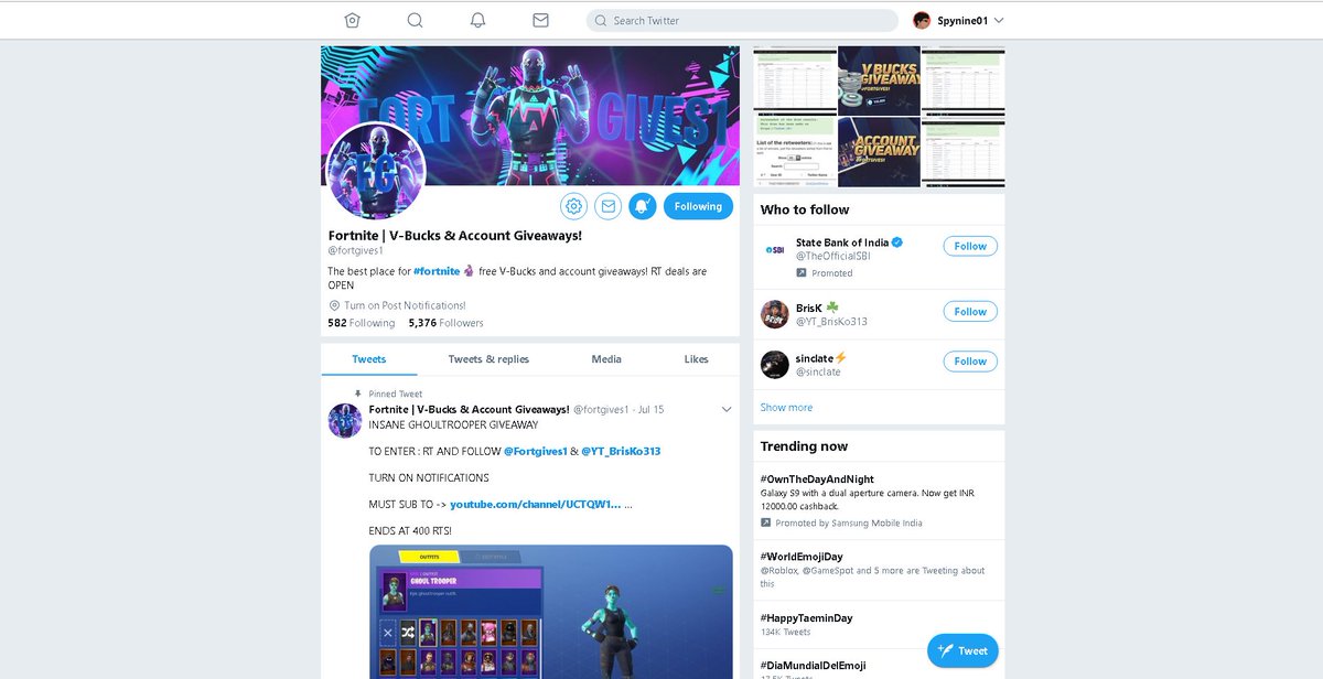 Fortnite V Bucks Account Giveaways On Twitter 10 - 