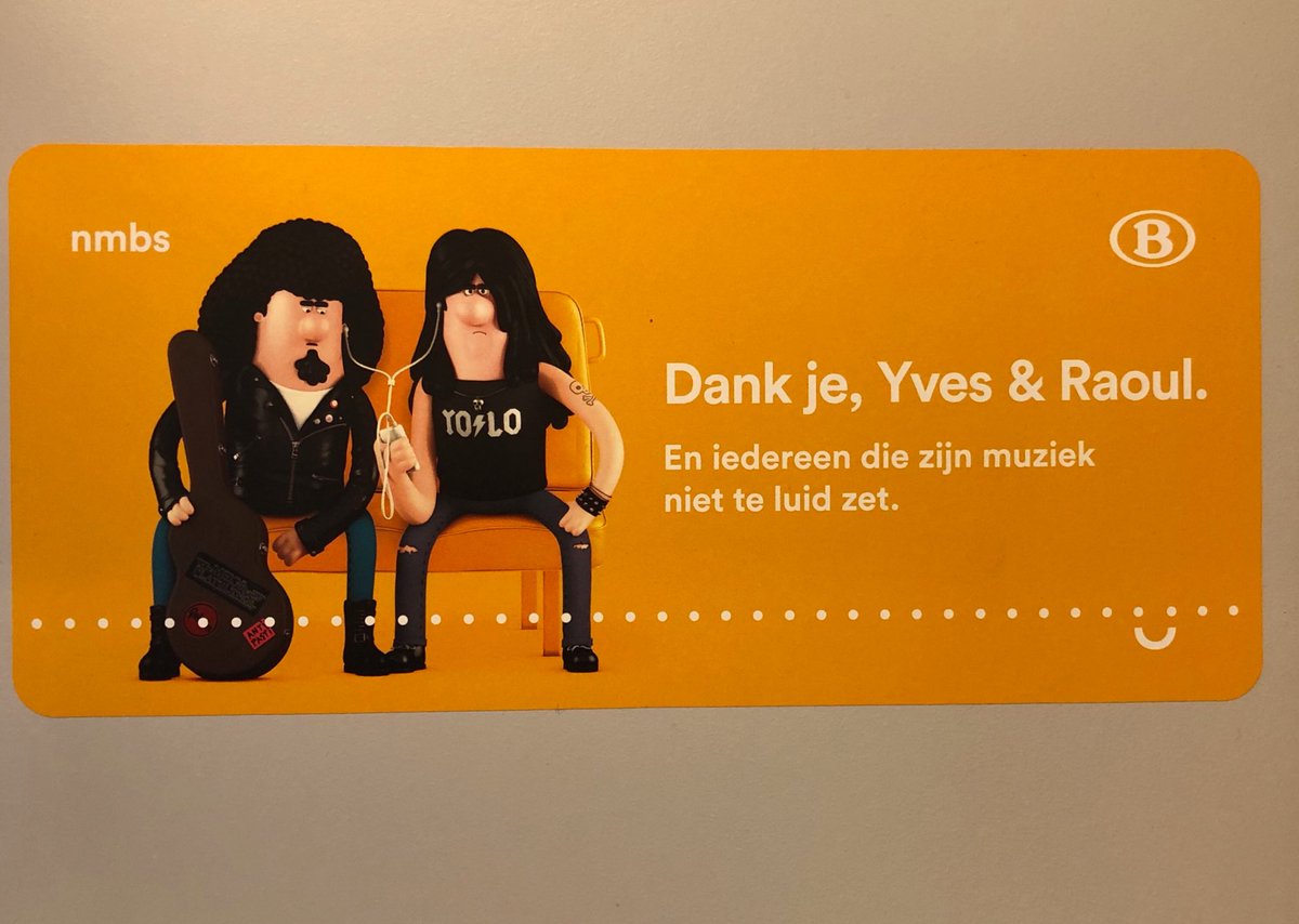 THubbuch's tweet photo. Proficiat @NMBS 👍 #CoolMessage #BelgiëOpZijnBest🇧🇪 https://t.co/JFznKfqbT8