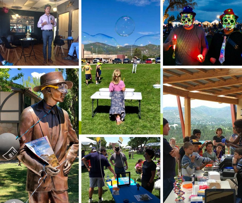 Thanks to all of our exhibitors, vendors, partners and event hosts, sponsors, and participants, we had another great #LosAlamosScienceFest this year! Special thanks to Signature Sponsor, <a href="/NMMagazine/">New Mexico Magazine</a>. #losalamos #wherediscoveriesaremade #playlosalamos #livelosalamos