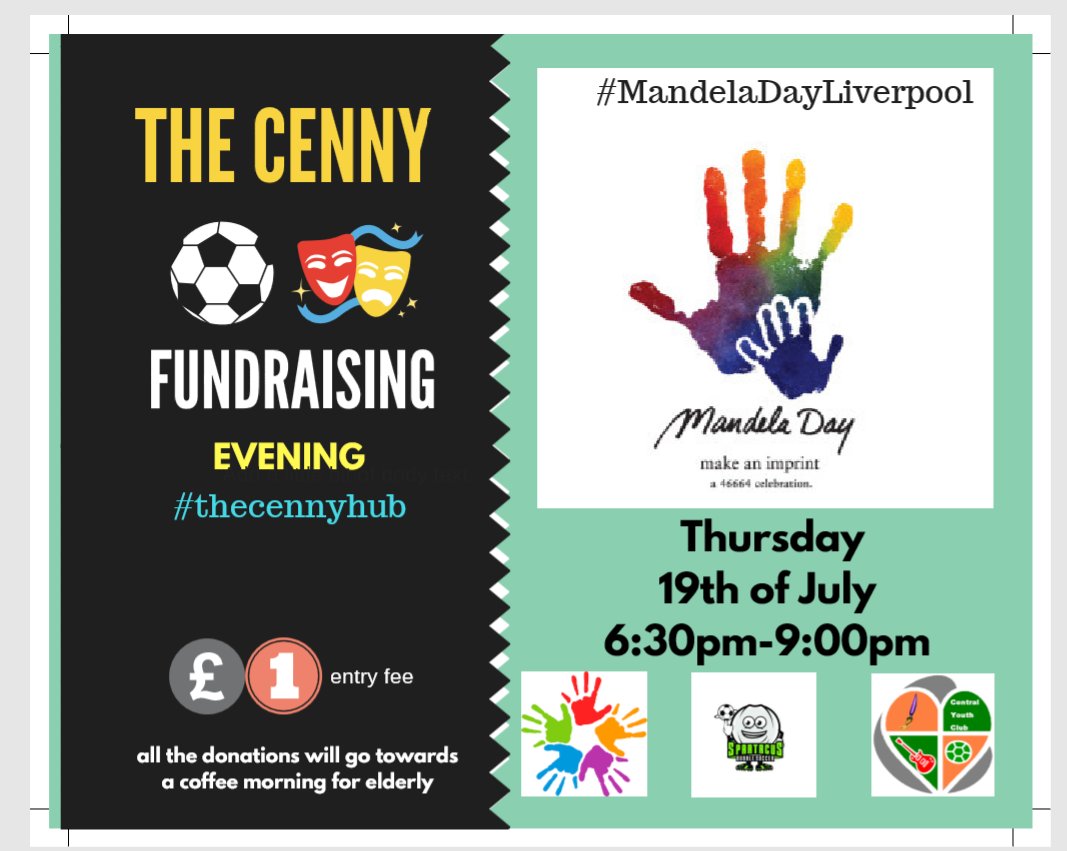 All welcome ! #Mandela100 #MandelaDayLiverpool #67Minutes