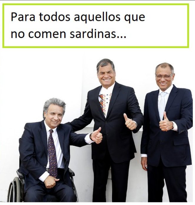 JoseloAndrade's tweet photo. Alianza País está constituida por Socialistas (abiertamente) carnívoros y Socialistas (carníboros) que se hacen pasar por vegetarianos. Al final, son simplemente una banda con líderes contrapuestos, pero ideológicamente unidos. https://t.co/6TqodPNqRW