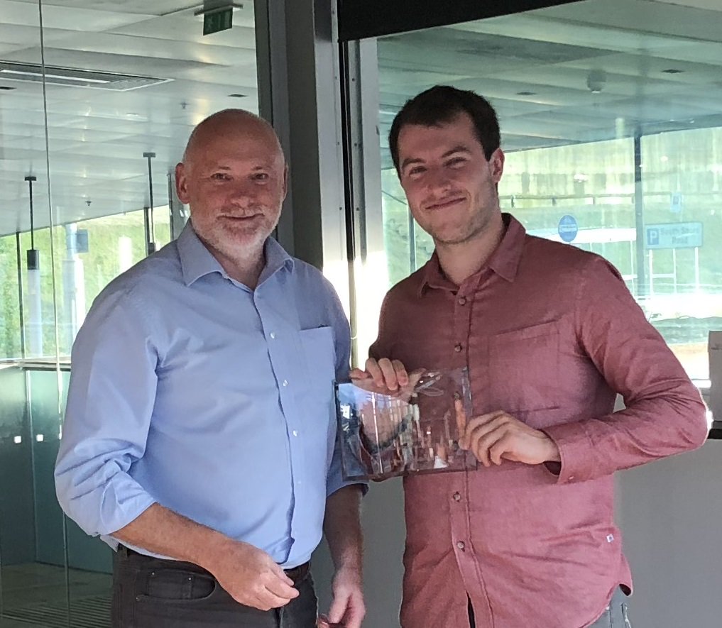 STREAMstreamer's tweet photo. Many #congratulations to @JulenMendi94 awarded best research engineer of the induction semester for Cohort IX #challengeweek2018 #EngD https://t.co/B6EvamCoZw