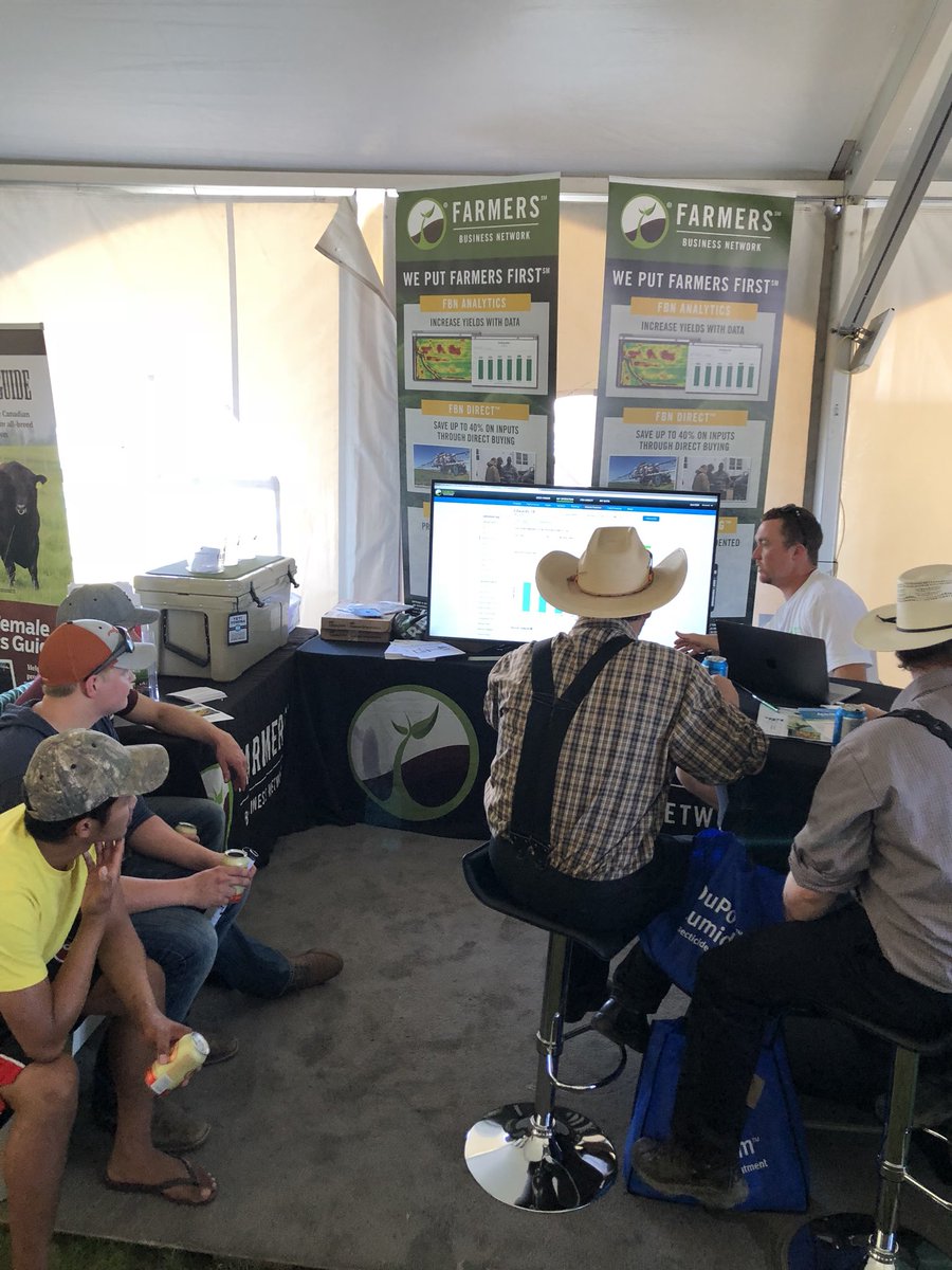 stevenmaxted's tweet photo. Farmers Business Network 🇨🇦 Price Transparency - changing the way you view pricing in the market place. Come by for a live demo of our product @breagenrights #AIM18 #FBN2018 #farmersfirst https://t.co/a4Idieg2Cm