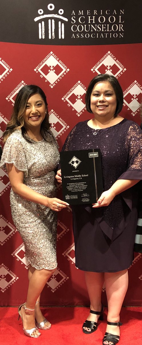 MissWendy_LMS's tweet photo. We did it! Livingston Middle School is a Recognized Amercan School Counseling Model School. This could not have happened without the support of our stakeholdersβ€οΈ @ASCAtweets @MyCASC #ASCA2018 #middleschoolcounselor #schoolcounselor #RAMPSCHOOL https://t.co/KMx9KDfEG6