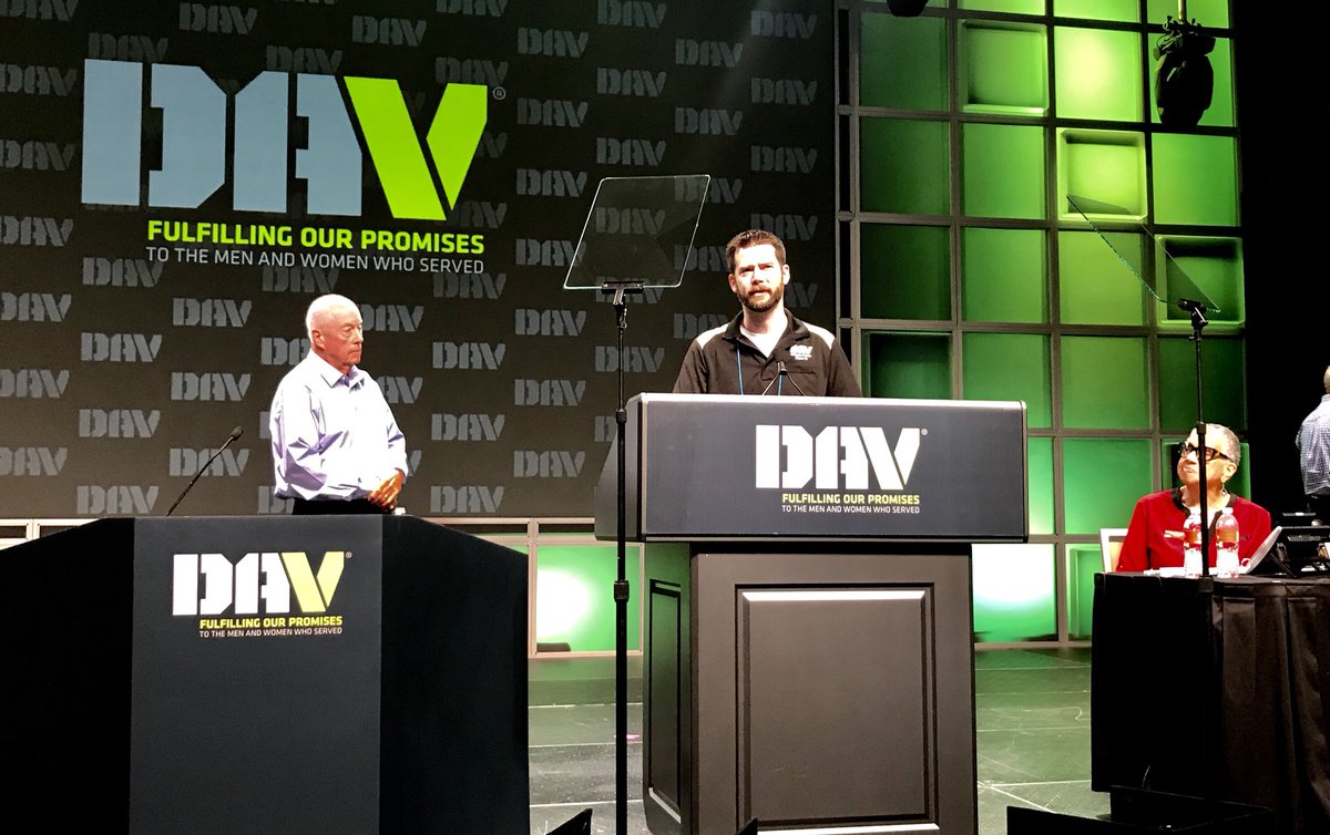 DAV_CH_10_VA's tweet photo. #Chap10 Commander Layton Lamphere presents $1,500 to the National Service Foundation in honor there the late John Maki here at #DAV97th We are “The Greatest Chapter in the Known Universe” https://t.co/scDnSWILDX