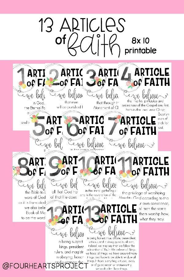 ldshomeart hashtag upon Twitter graphic relating to 13 Articles of Faith Printable identify ldshomeart hashtag upon Twitter