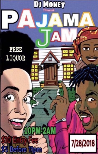 IAmSirSwavey's tweet photo. #PajamaJam July 28 📍Dallas , Come Function W/ Us #GetNTherePromotions ♿️💰🔌 https://t.co/l8LbQnwwMY