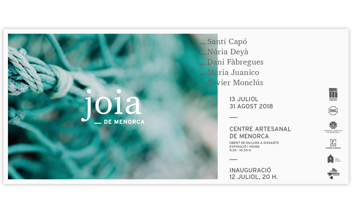 Fins al 31/08 es podrà visitar al Centre Artesanal de #Menorca l'exposició "Joia de Menorca" ➝ bit.ly/2LgRlc1 Molt recomanable! #madeinmenorca