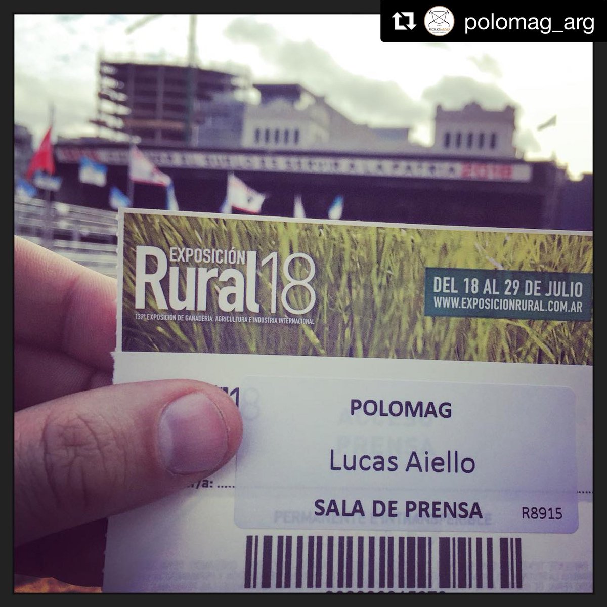 polomag_arg's tweet photo. Todo listo ! Mañana empieza una nueva fiesta del campo en la ciudad @exposicionrural @LaRural_BsAs #exporural18 #elcampoenlaciudad #polomag https://t.co/tgKXxpClDF