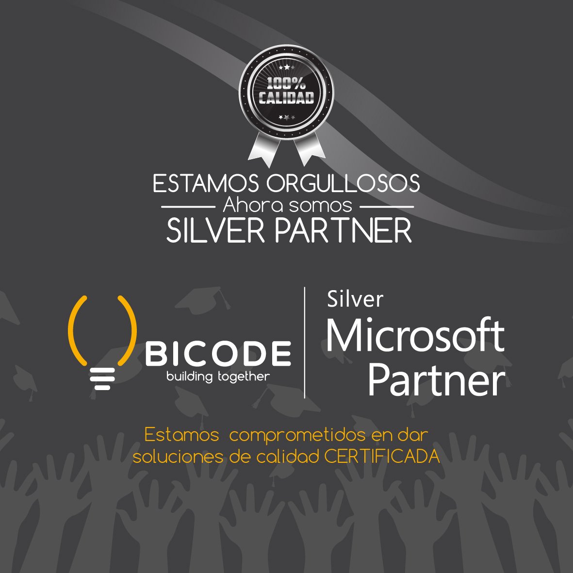 bicodeco's tweet photo. #BICODE #SILVERPARTNER #CALIDAD #MICROSOFT #ORGULLOSOS 
Queremos compartirles este nuevo logro! https://t.co/0GzPcFvVlQ
