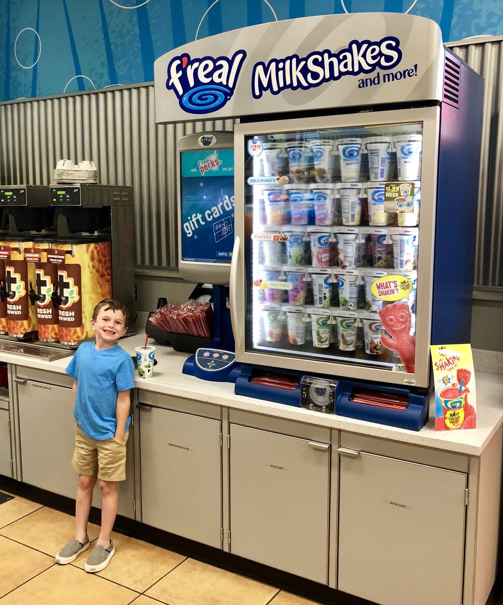 Mihenry67's tweet photo. #MrSeth is a little excited for @sheetz $1.99 @therealfreal milkshake week and I’m sitting here wishing they had a sugar-free kind because he’s never going to sleep! https://t.co/XVqBLCCKGR